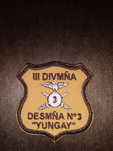 Parche Militar  I I I División De Ejército.3 Yungay