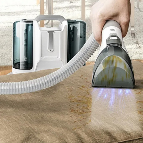 Aspiradora Lava Alfombra Tapicería De Inyección Succión 550w Blanco