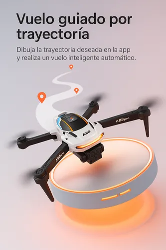 Dron Con Doble Camara Profesional Fpv Fotos Y Video A88 Pro Negro