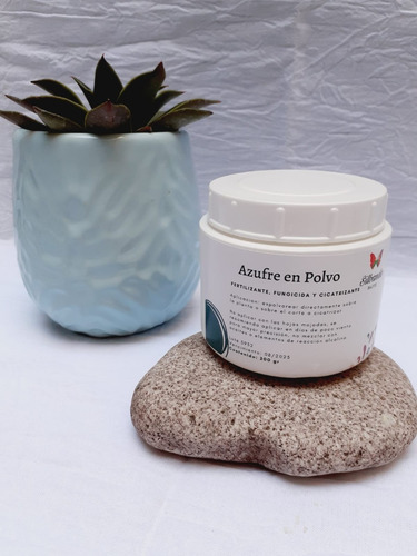 Azufre En Polvo Fertilizante Y Cicatrizante De Poda 200 Gr