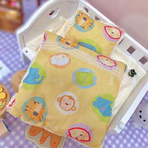 Accesorios De Cama Para Muñecas, Incluye Sábana, Edredón,