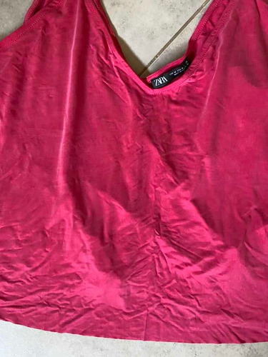 Remeras Zara Divinas Negra Y Gris Corte Americano Y Fucsia