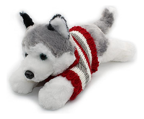 Vintoys Peluche Suave De Peluche Siberiano Husky De Peluche.