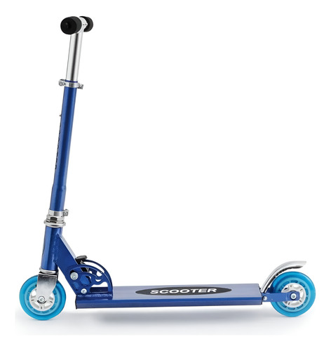 Patinete Dm Radical Em Alumínio Com 2 Rodas Suporta Até 40kg