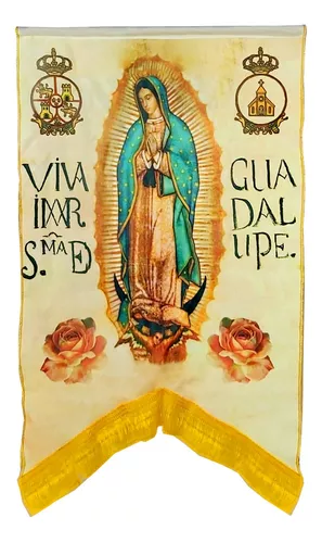 Estandarte Virgen De Guadalupe Miguel Hidalgo Septiembre MercadoLibre