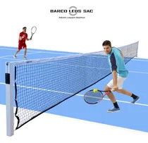 Comprar Set De Poste Acero Tenis Profesional+net Profesional Y Bases
