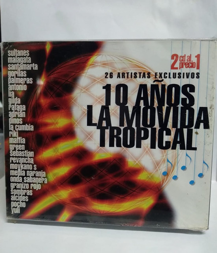 Cd La Movida Tropical 10 Años-nuevo Sellado-el Tren 