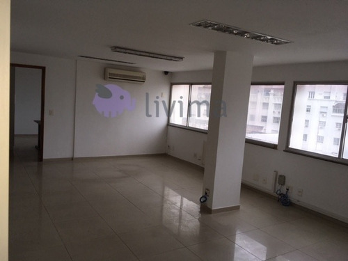 Sala Comercial Para Alugar Na Rua Senador Dantas 75, Centro, Rio De Janeiro - Rj - Liv-5342