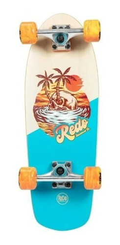 Patineta Redo Skateboard Co. De Arce Duro 24 X 8.25 Pulgadas