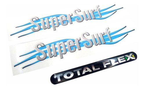 Adesivo Super Surf Saveiro Parati + Total Flex 04 Ss004 Fgc