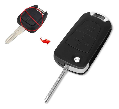Llave Tipo Navaja De 3botones Para Chevy C1 C2 C3 1996-2012