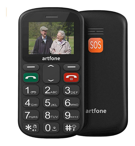 Artfone Cs181 Gsm Teléfono Móvil Para Personas Mayores