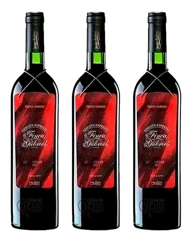 Vino Finca Gabriel Tinto Dulce Edicion Especial Pack X3