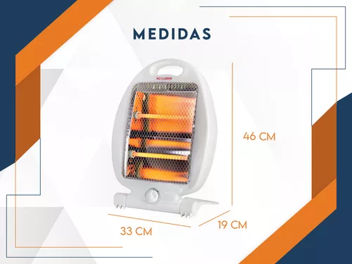 Calefactor Electrico Estufa Halogena Bajo Consumo