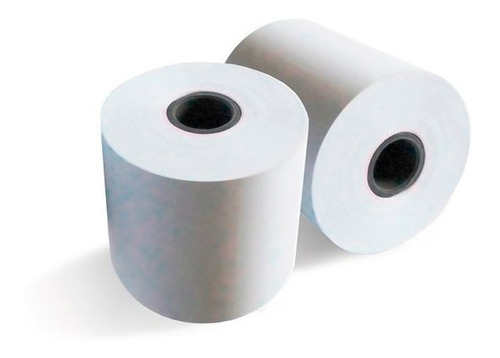 Rollo De Papel Autocopiable Qian Anjet 6 Pzas, 76 Mm X 70 Mm (qcba767006) Color Blanco