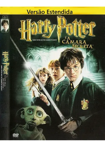 DVD Harry Potter A Pedra Filosofal E Câmara Secreta HD Legendado