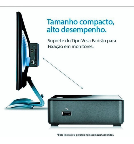 Mini Pc Core I7-4500u, 8gb , 240 Ssd E Windows 10 - Everex