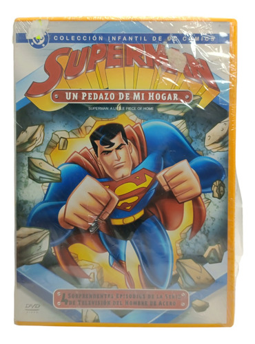 Dvd Video Superman Un Pedazo De Mi Hogar Dc Comics