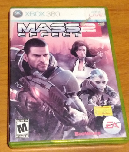 Juego De Xbox 360 Mass Effect 2 Ntsc Fisico