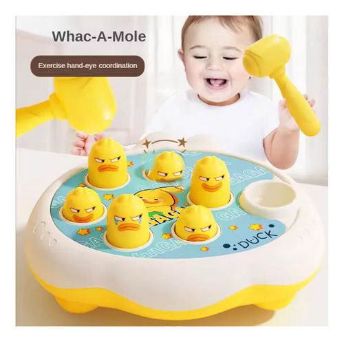 Juguetes Montessori Para Bebés Con Dibujos Animados De Whac-