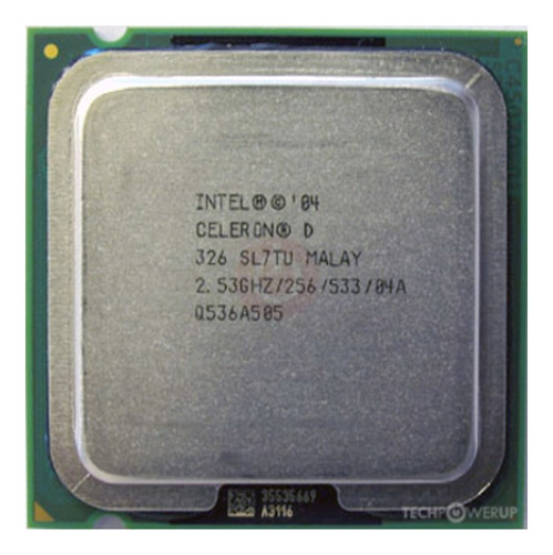 Intel Celeron D 326 Processor 2.53ghz 256k 533 Lga775