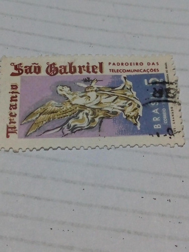 Estampilla.  Sao Gabriel.            5 Cts               (8)