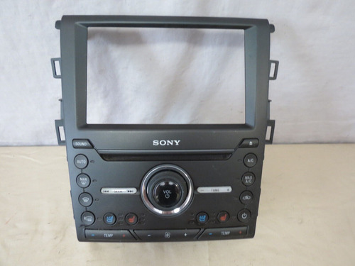  16-17 Ford Fusion Center Instrument Radio Climate Fa Ccp