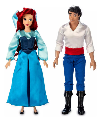 Set Ariel Y Eric Canoa Sirenita Disney Store 2024