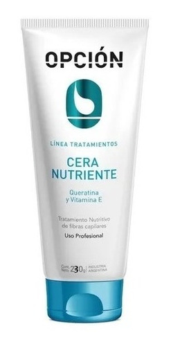 Cera Capilar Nutriente Para Pelo / Cabello Opcion X 230g