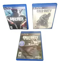 Comprar Call Of Duty Ghosts + Advance Warfare + Black Ops 1 Ps3