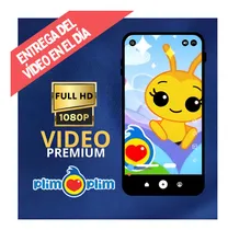 Comprar Invitación Animada Digital Tiziben Con Foto Opcional Abejita Plim Plim