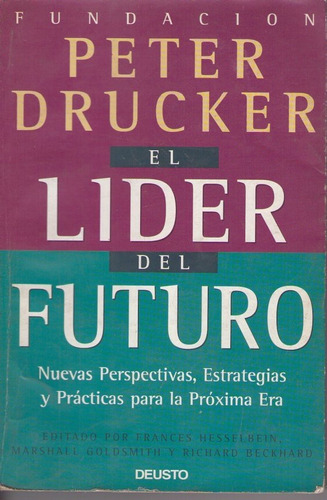 Libro / El Lider Del Futuro / Peter Drucker / Z27 / 