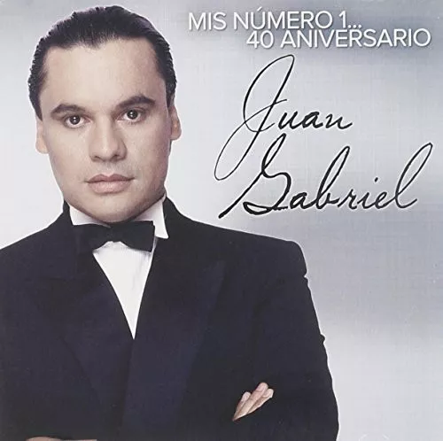 Cd Juan Gabriel Mis Numero 1...40 Aniversario