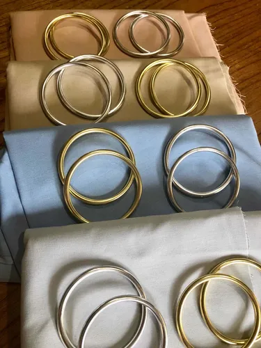 Anillas Sling Ring De Aluminio Brillante