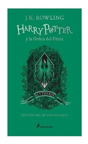 Harry Potter 5 Orden Del Fenix Slytherin Salamandra Nuevo