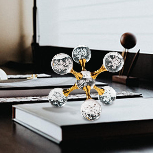 / Figura Moderna De De Burbujas Para Una Decoración L
