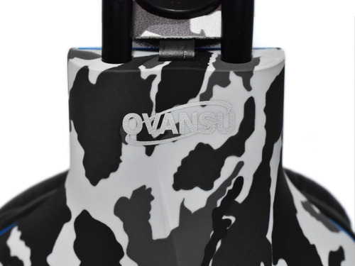 Imagen 8 de 10 de Auricular Gamer Ovansu Osaug580c Camuflado Marron Ps4 Xbox