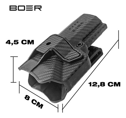 Kit Funda Pistolera Bersa Porta Cargador Simple Muslera 2 T