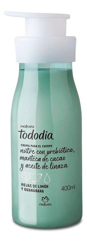 Tododia Hojas De Limón Y Guanábana Crema Corporal 400ml