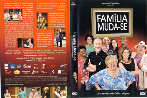 Dvd Lacrado Familia Muda-se Filme De Odilon Wagner