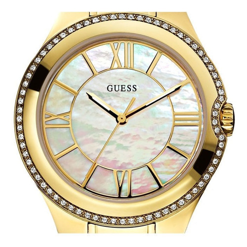 Relógio Guess Feminino Dourado 92447lpgsda3 W0112l1