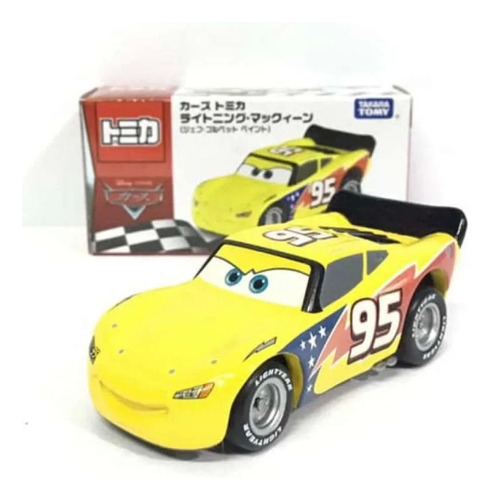 Tomica 835998 Pixar Cars Lightning Mcqueen Jeff Gorvette