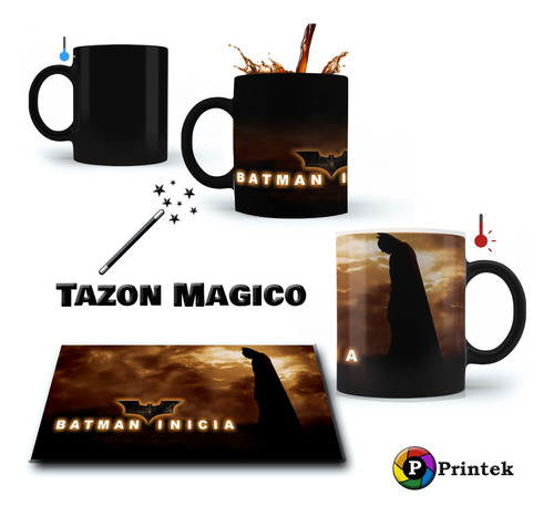 Tazon Magico Batman Trilogia - Varios Modelos - Printek