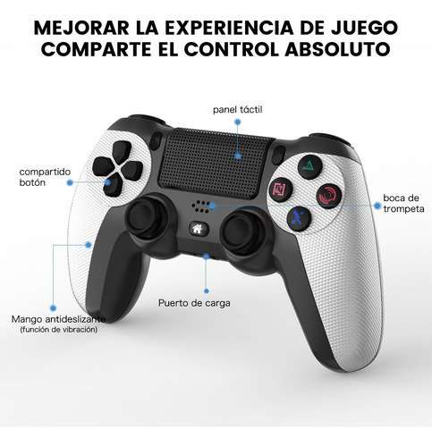 Control Inalámbrico Mando Compatible Con Para Play Station 4