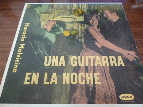 Horacio Malvicino Una Guitarra En La Noche Vinilo Argentino