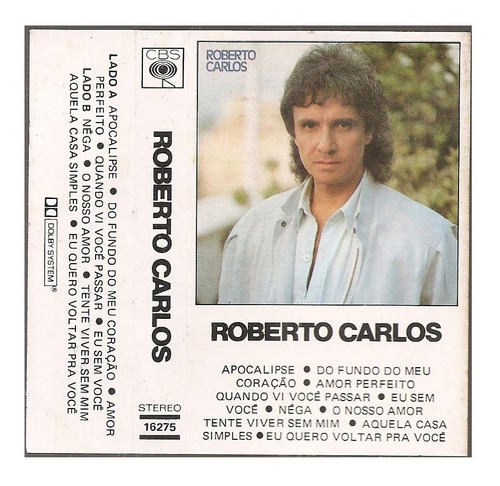 Cassete - Roberto Carlos - Roberto Carlos