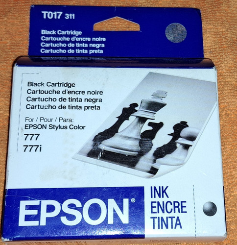 Cartucho Para Impresora Epson T017 (Usado)