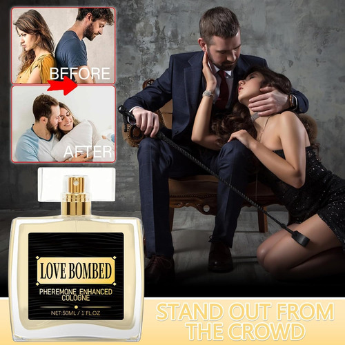 Love Bombed, Pheromone Cologne For Men,enhanced Scents