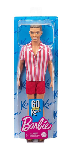 Barbie 1961 Original Ken Retro Playa 60 Aniversario Mattel