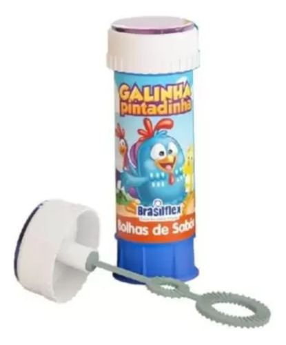 Bolha Sabão Galinha Pintadinha com Jogo 60ml 1 Unidade